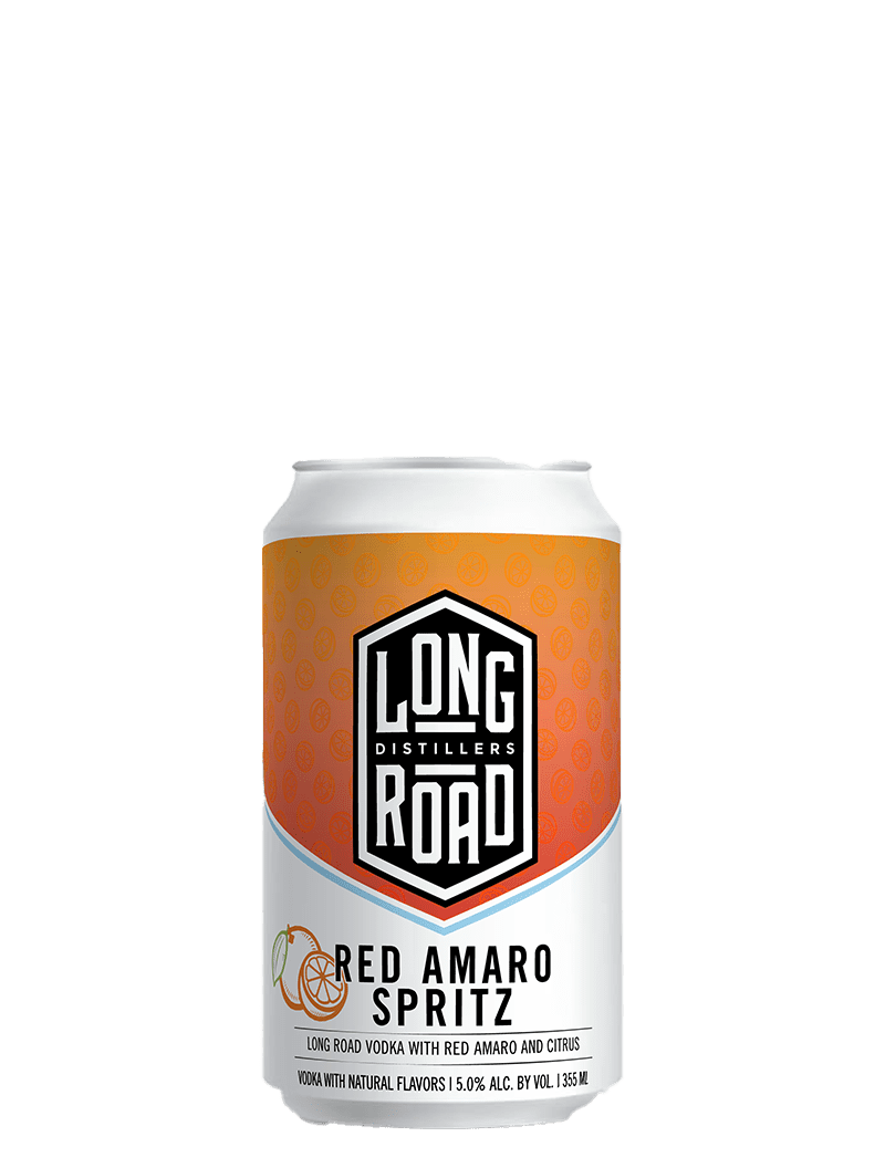 Red Amaro Spritz Canned Cocktail | Long Road Distillers
